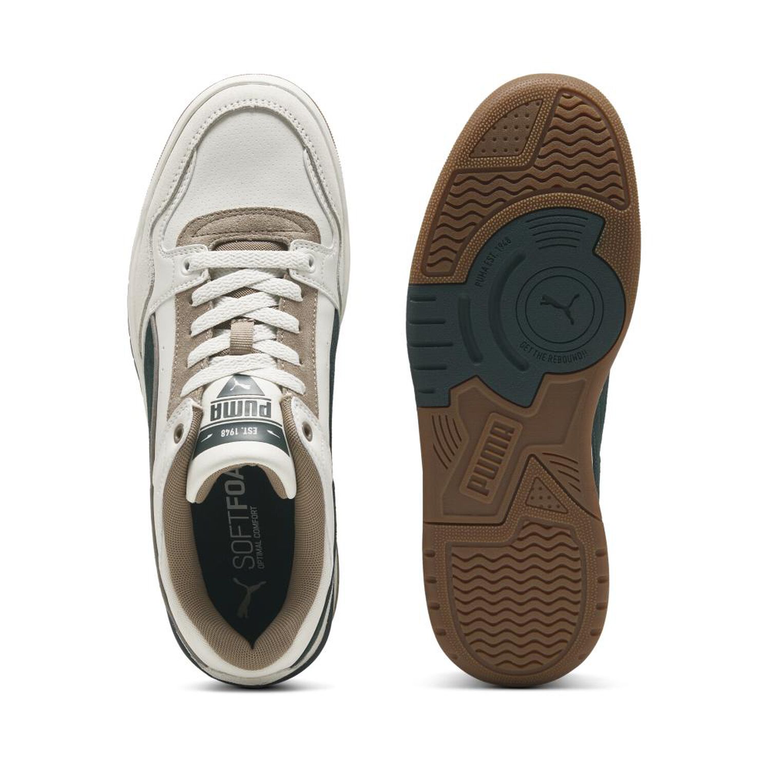 Zapatilla Urbana Hombre Puma Rebound Beige image number 2.0