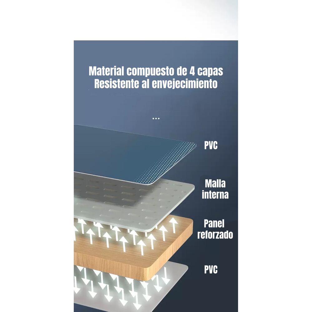 Piscina Plegable No Requiere Inflado 300cm Ni&ntilde;os Lubabycas image number 4.0