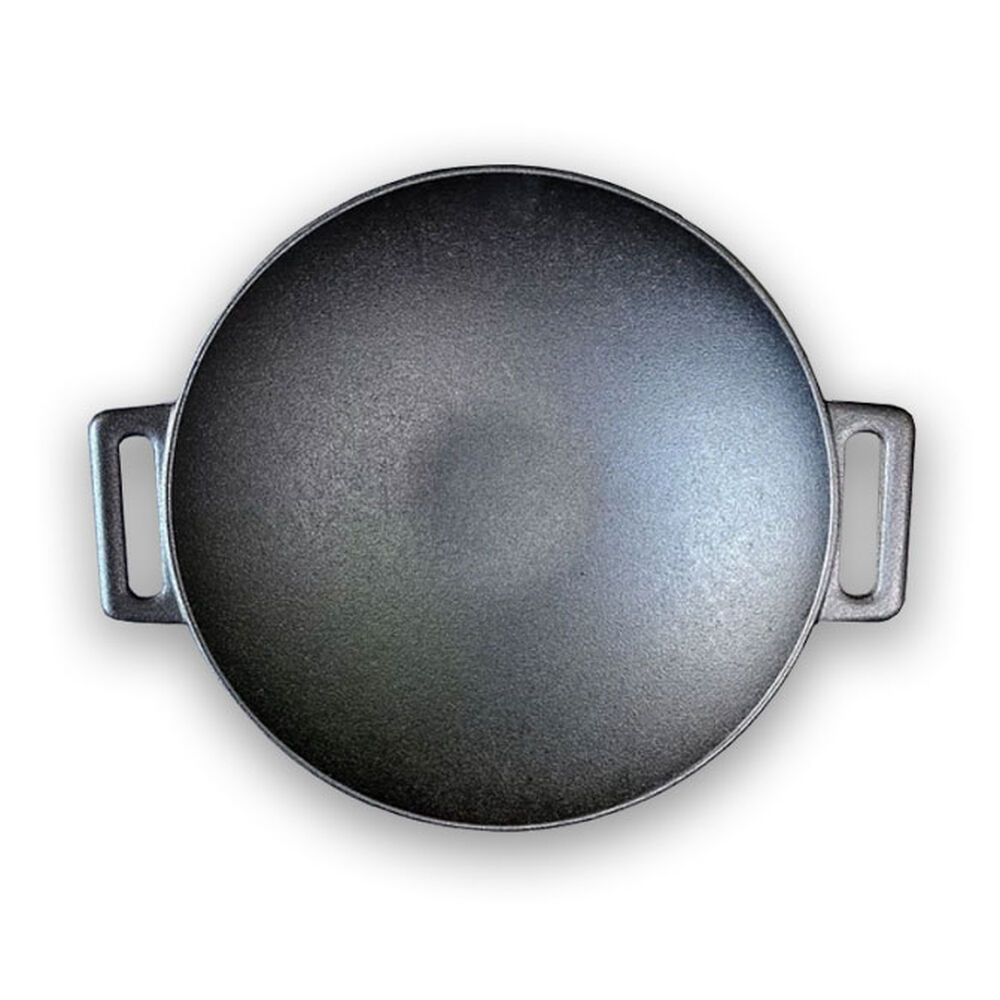 Wok Fierro Fundido 30cm + Tapa Madera Para Parrilla image number 3.0