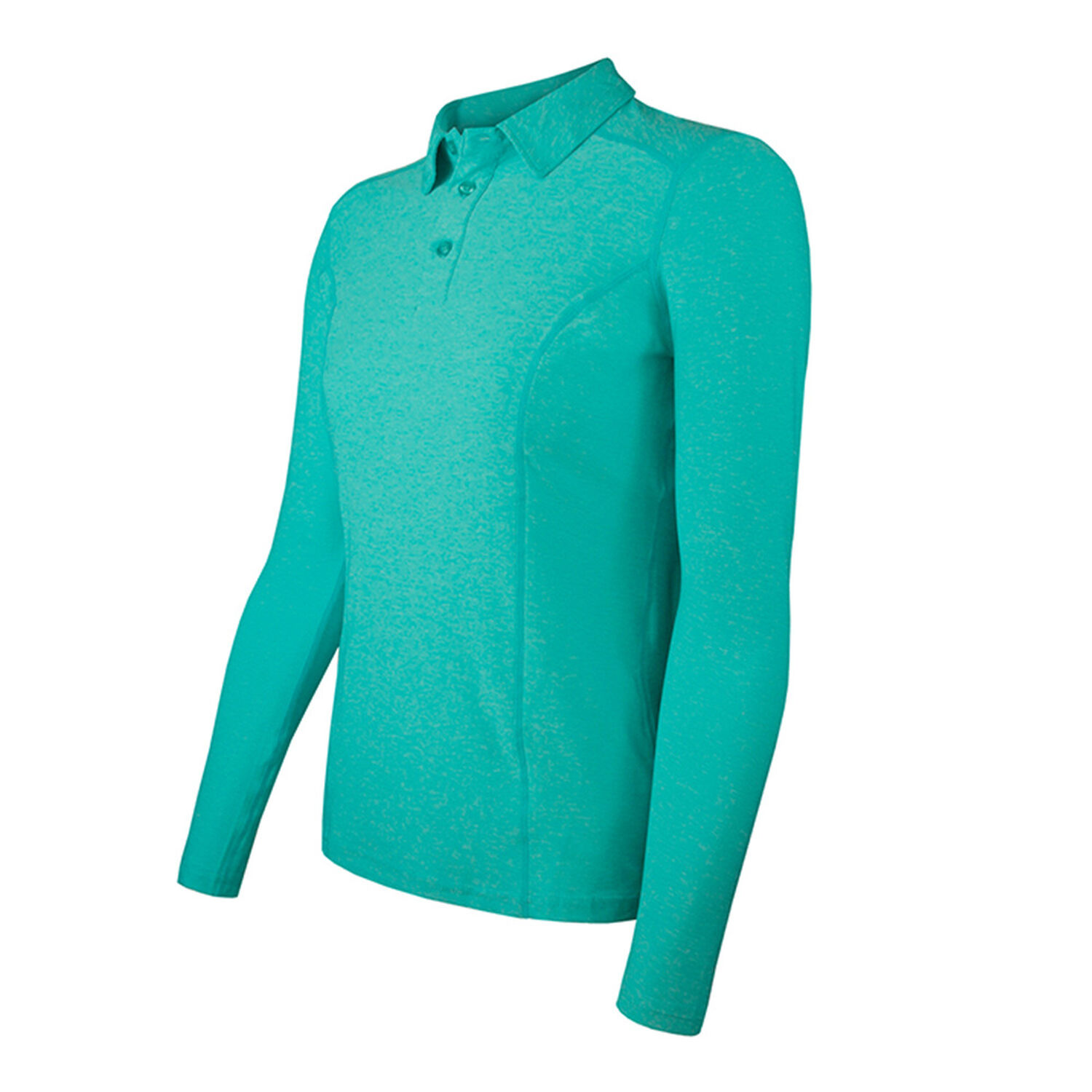 Polera Dry Fit Manga Larga Con Cuello Pale Mujer image number 1.0
