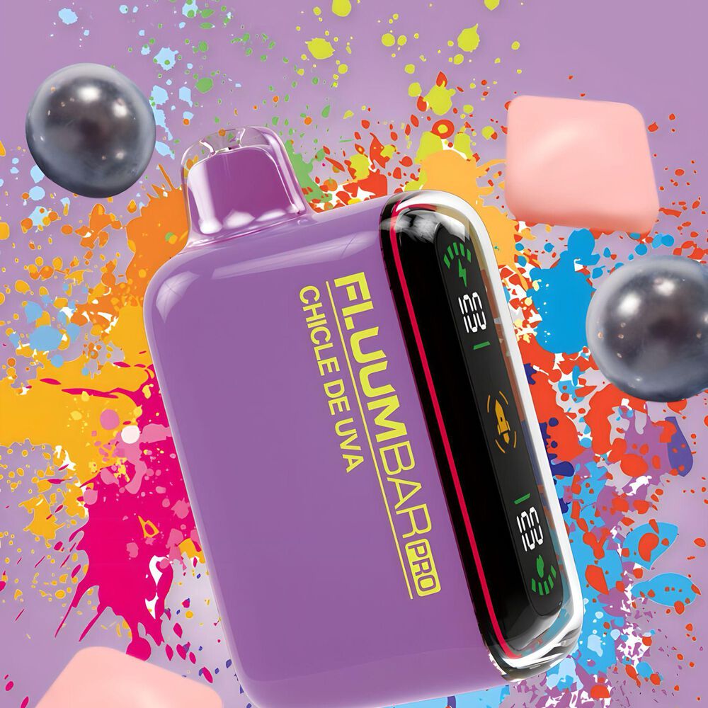 Vaper Fluumbar Pro 30.000 Puff Vaporizador Chicle De Uva image number 1.0