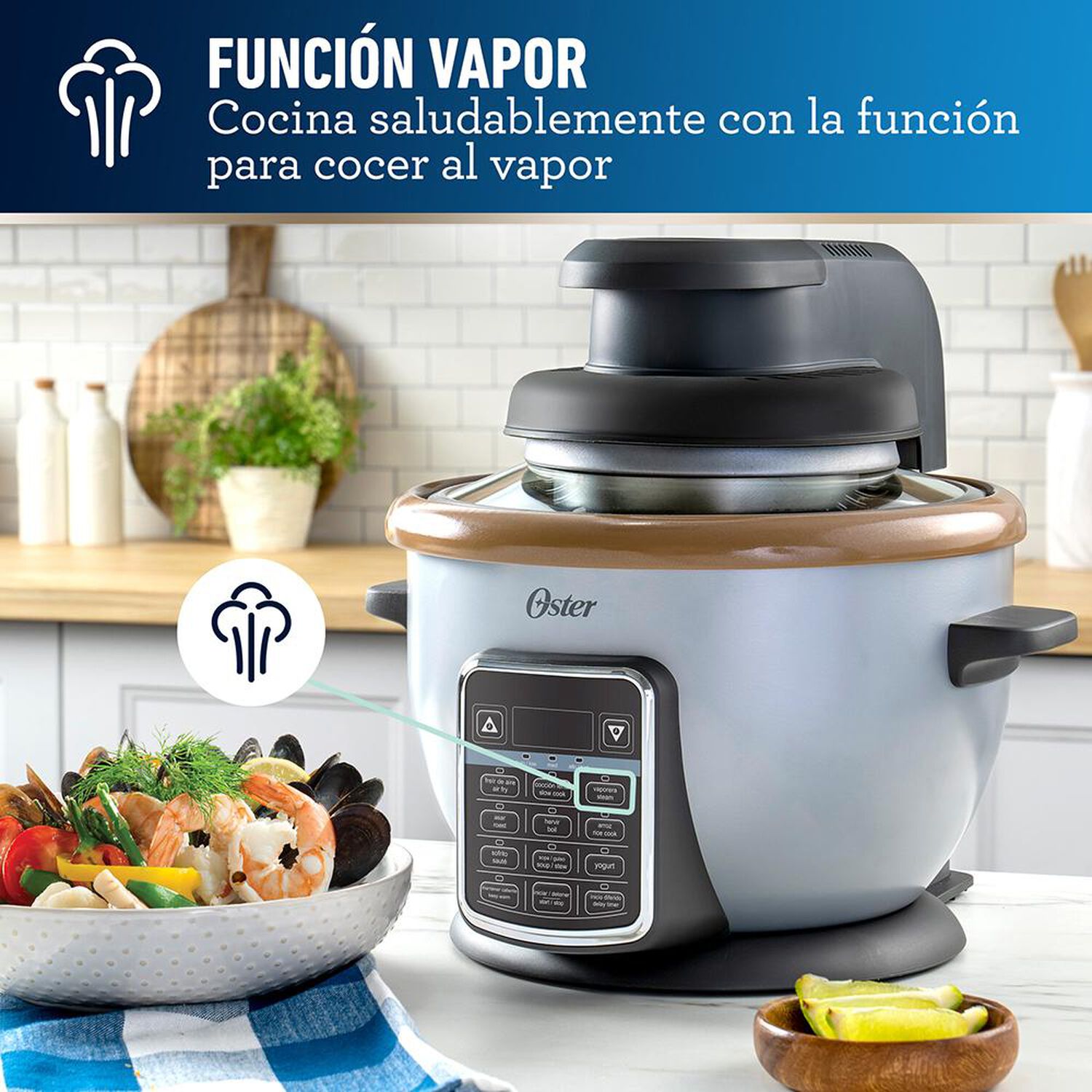 Arrocera con Freidora Oster CKSTRCAF22 / 2.2 Litros image number 8.0