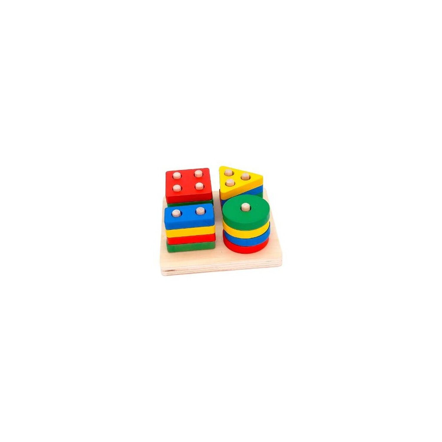 Juguete De Encaje Con Dificultad Did&aacute;ctico Montessori image number 0.0
