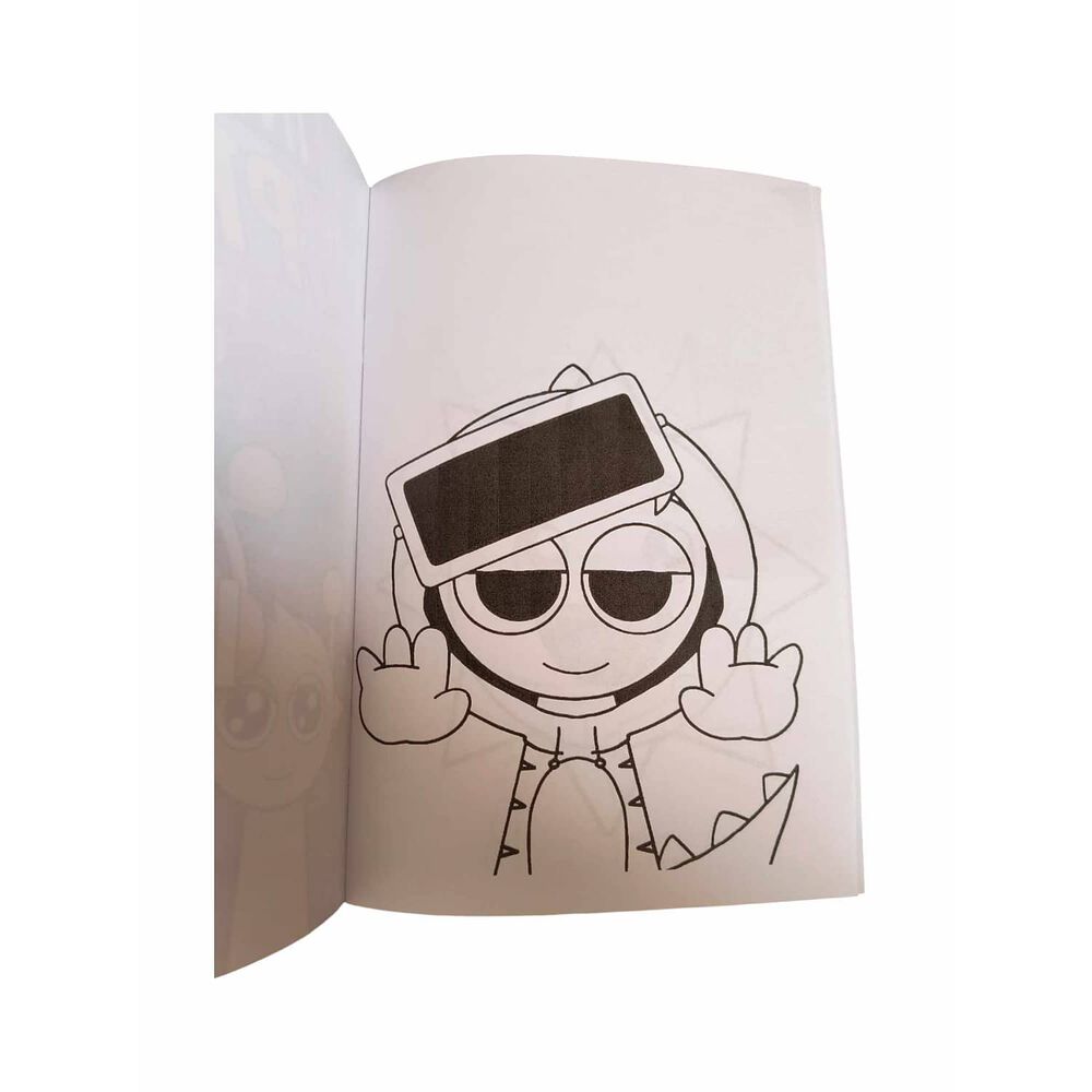 Libro Para Colorear Sprunki Incredibox Vol. 3 + L&aacute;pices De Colores image number 1.0