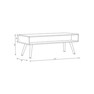 Mesa De Centro Stanford Clasica