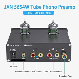 Preamplificador Bluetooth Para Tornamesas Fosi Audio Box X3