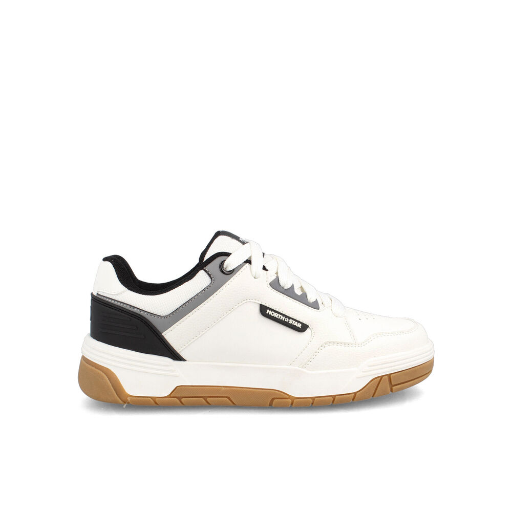 Zapatilla Hombre North Star Skater Chunk Blanco-negro image number 0.0