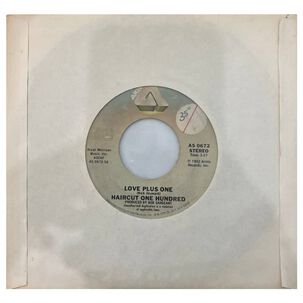 Haircut One Hundred - Love Plus One/favourite Shirts | 7" Single Vinilo Usado