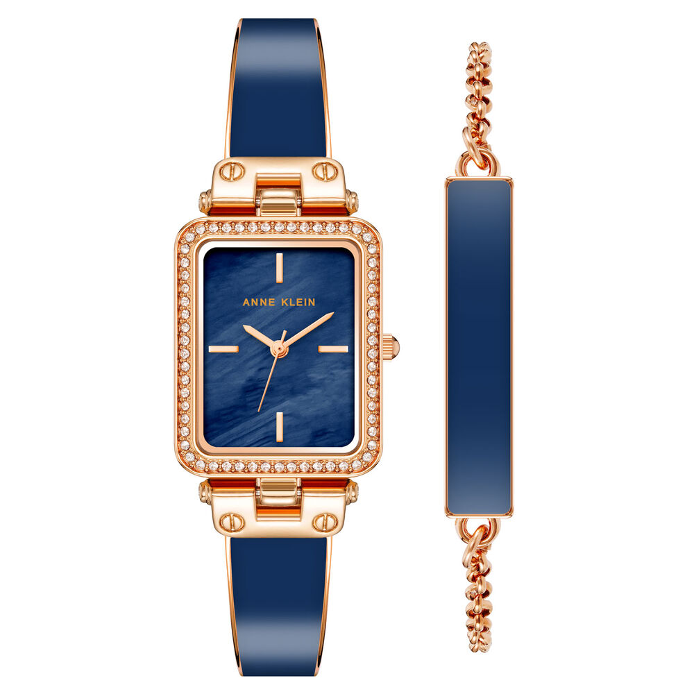 Reloj Azul Anne Klein Mujer Ak/3898nvst image number 0.0