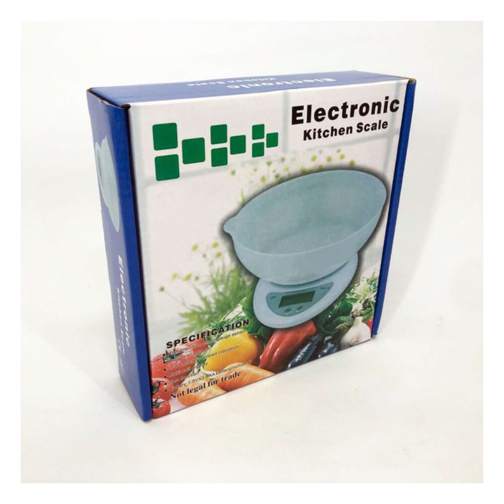 Balanza Báscula De Cocina Electrónica Con Tazón5 Kg image number 1.0