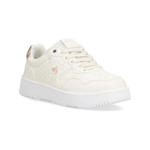 Zapatilla Infantil Niña The King's Polo Club Beige