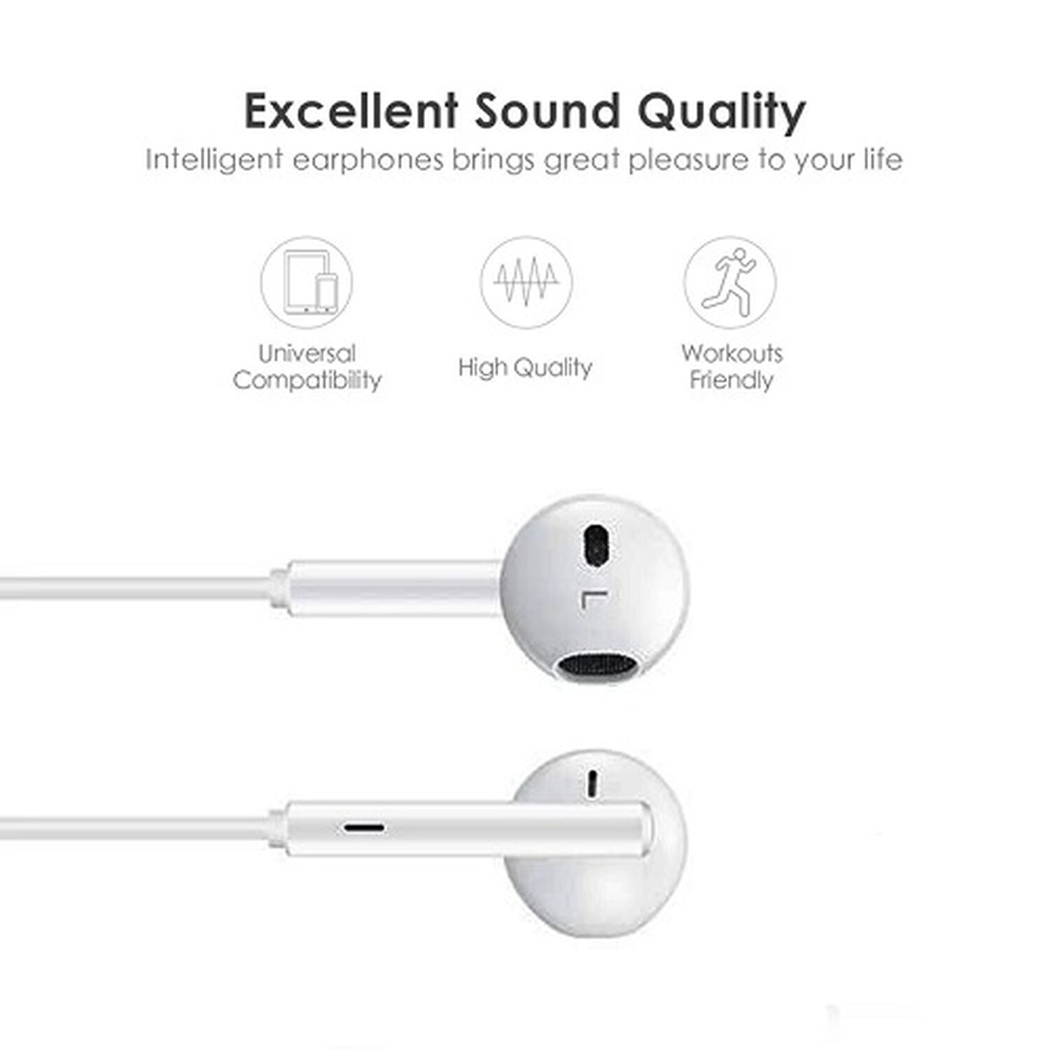 Audifonos Con Cable Tipo C Manos Libres Para Iphone Lighting 8 Pin image number 2.0