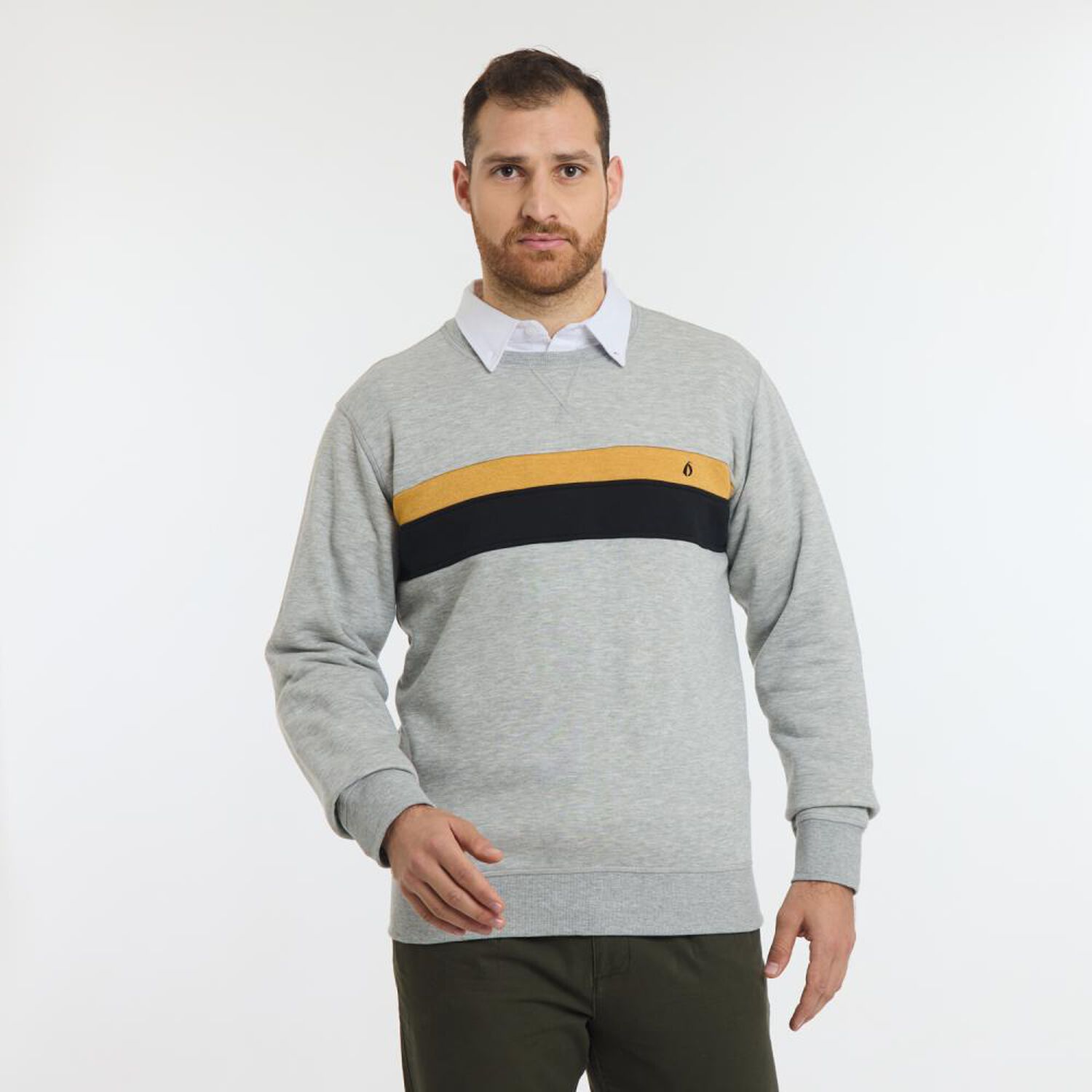Poler&oacute;n Regular Cuello Redondo Hombre Herald image number 0.0