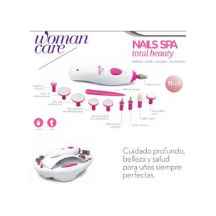 Set De Manicure 11 Accesorios Blanco Nail Spa Bvt Gama