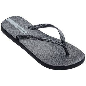 Sandalia Mujer Negro Glitter Ipanema