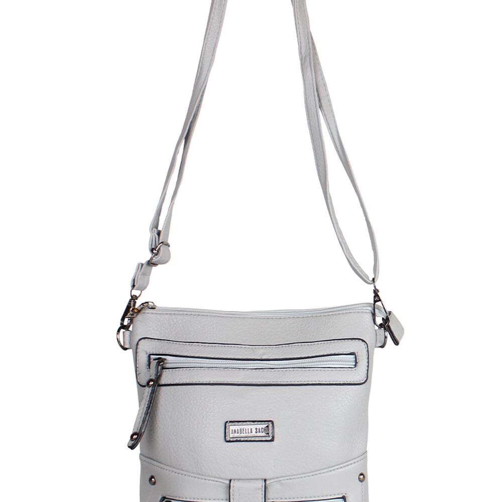 Cartera Bandolera Pola Gris Anabella Sachi image number 0.0