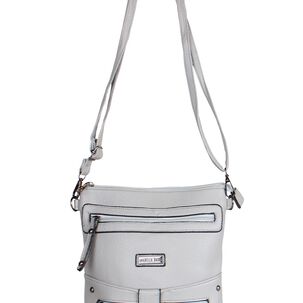 Cartera Bandolera Pola Gris Anabella Sachi