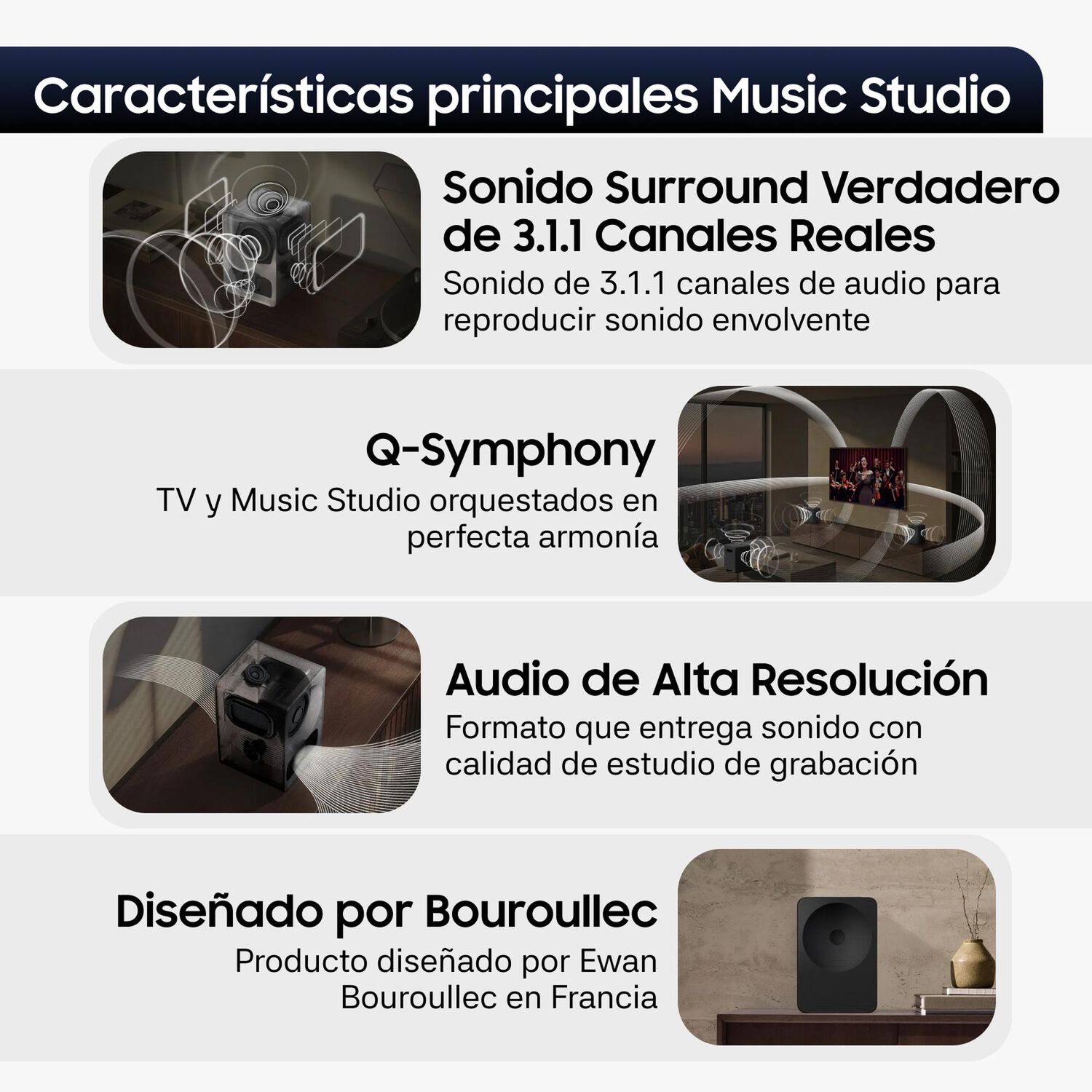 Music Studio 7 Ls70h Parlante Inal&aacute;mbrico Wi Fi Bluetooth 2026 image number 3.0
