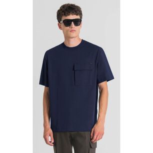 Polera Oversize Manga Corta Cuello Redondo Hombre Hummer