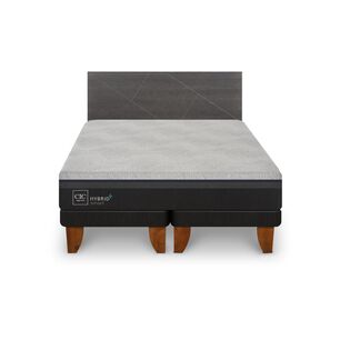 Cama Europea Cic Hybrid Plus / King / Base Dividida + Respaldo