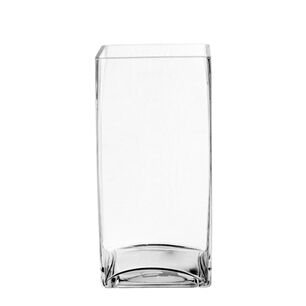 Florero Quadro 20cm Vidrio Cuadro Transparente Allegra