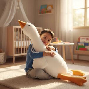 Peluche Ganso Gigante Suave Decorativo