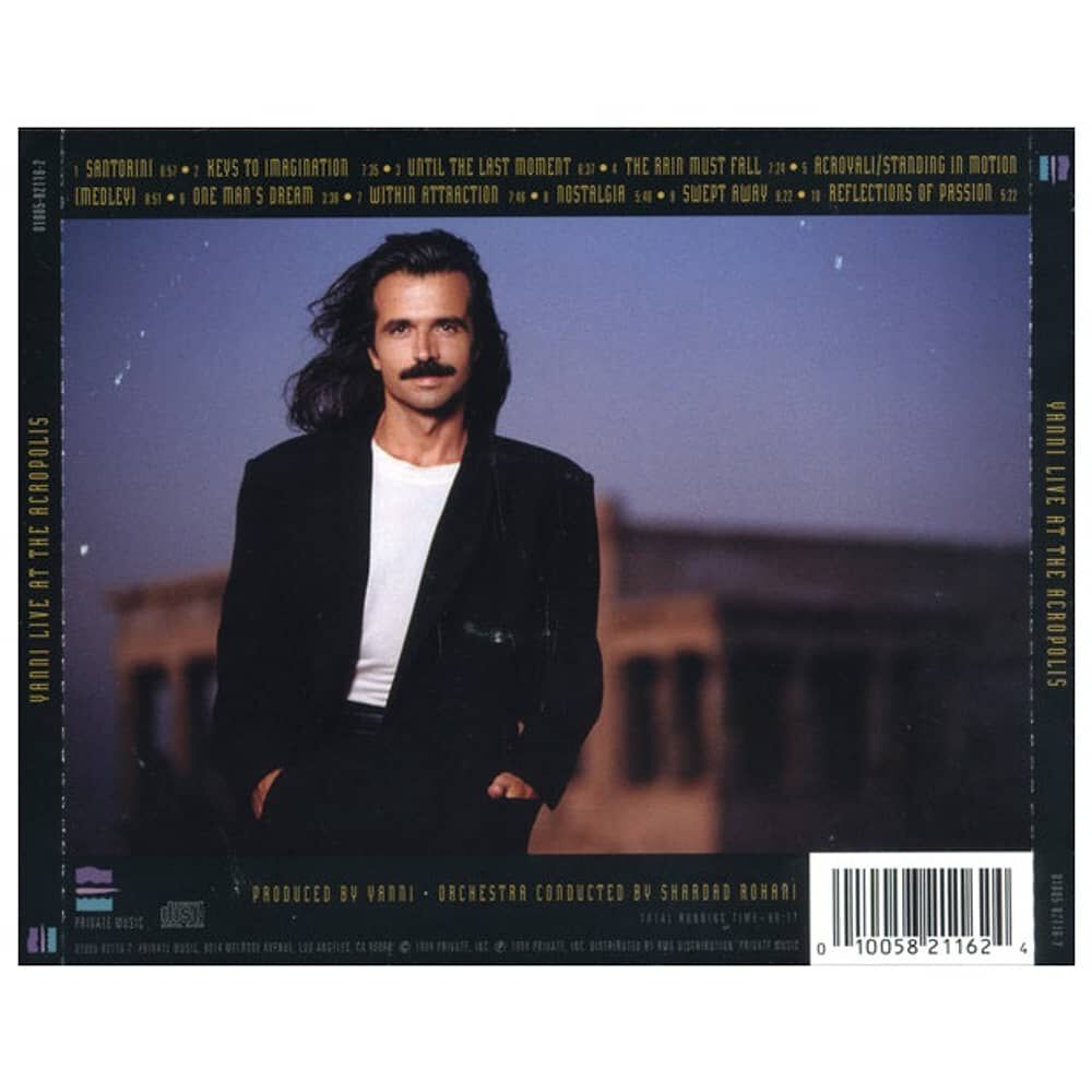 Yanni - Live At The Acropolis | Cd Usado image number 1.0
