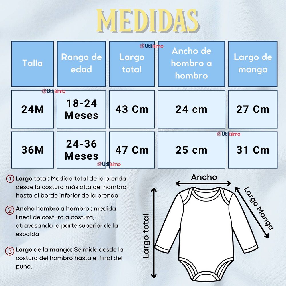 Pack 5 Bodys Manga Larga 100% Algod&oacute;n Beb&eacute; Ni&ntilde;o Wild Tiger image number 3.0