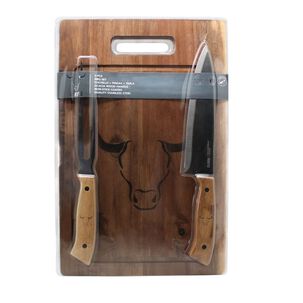 Set Tabla Cuchillo Tenedor Prm Wayu