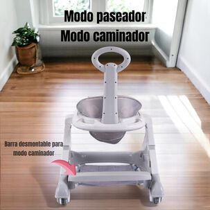 Andador Caminador 5 En 1 Con Apoya Pies Lubabycas Rosado