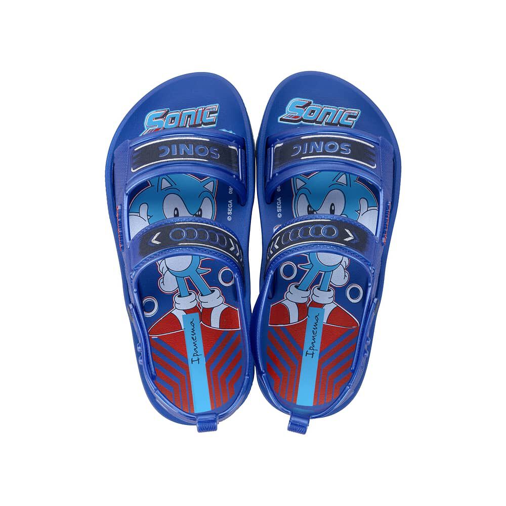 Sandalia Ni&ntilde;o Azul Sonic Papete Ipanema image number 0.0