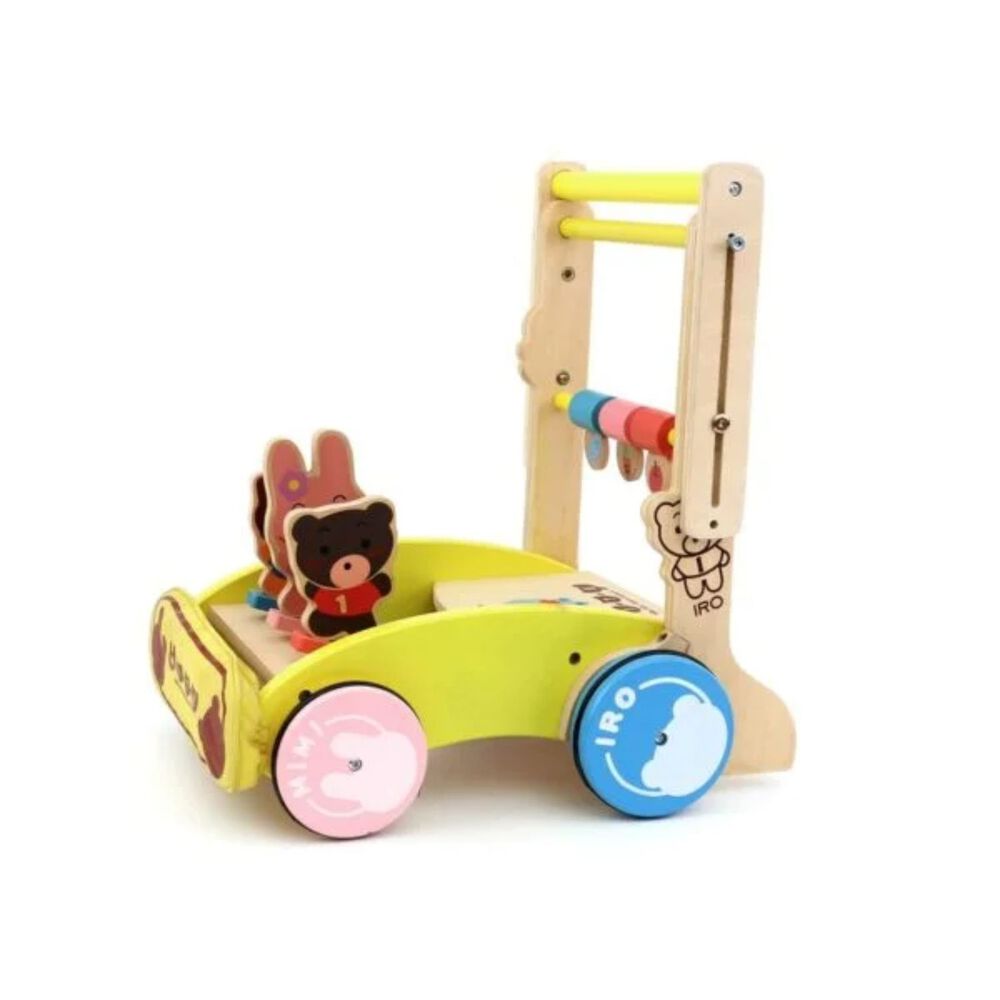 Correpasillos De Madera Con Figuras De Animales Para Beb&eacute;s image number 1.0