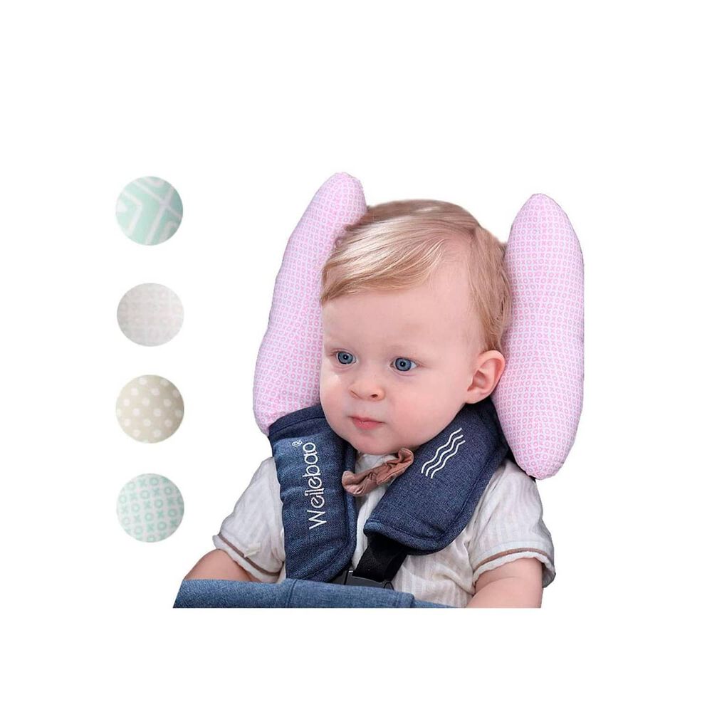 Cojin Apoya Cabeza Cuello Para Asiento De Auto Bebe Guagua image number 5.0