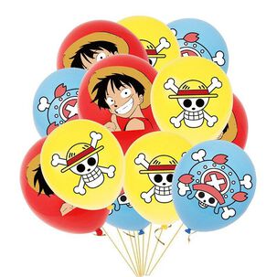 Pack De Globos Decorativos De Látex One Piece