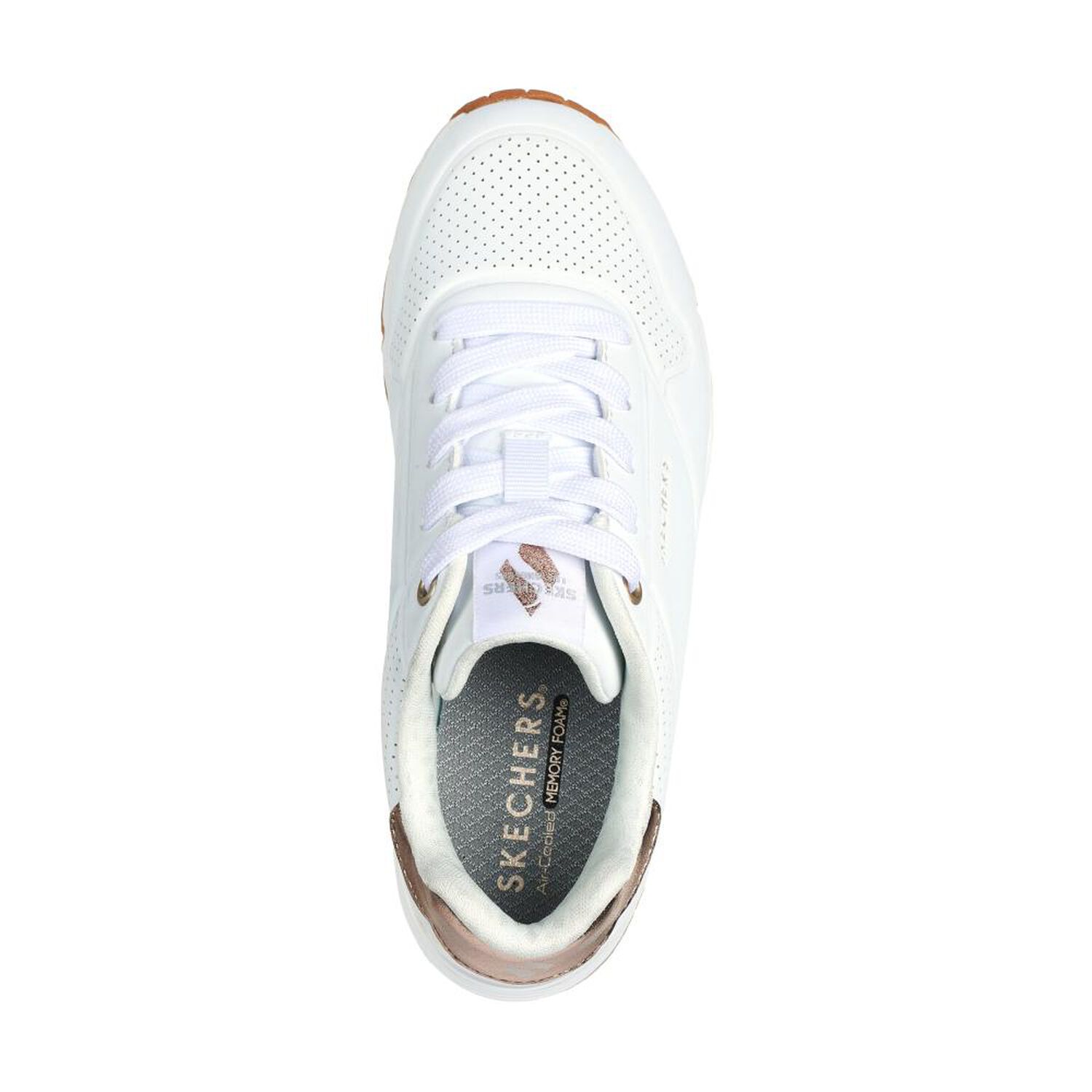 Zapatilla Infantil Ni&ntilde;a Skechers Uno Gen1 - Shimmer Away Wht image number 1.0