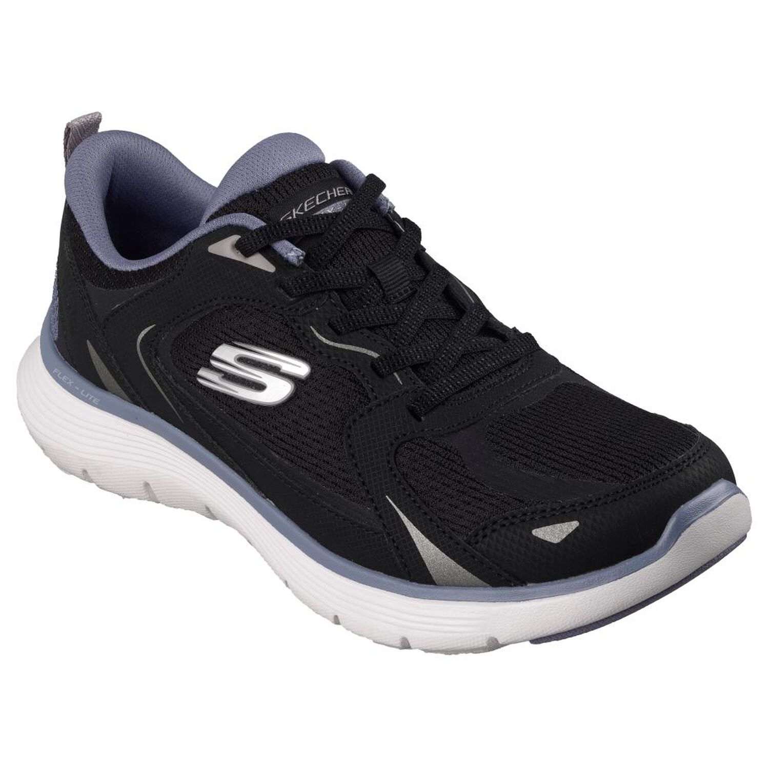 Zapatilla Urbana Mujer Skechers Flex Appeal 5.0 - Retro Rush Bkmt image number 3.0