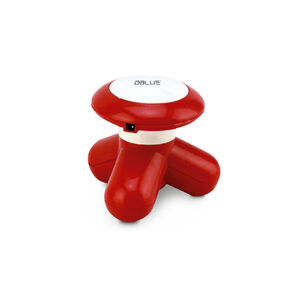 Masajeador Portátil A Pilas O Conexión Usb Color Rojo - Ps
