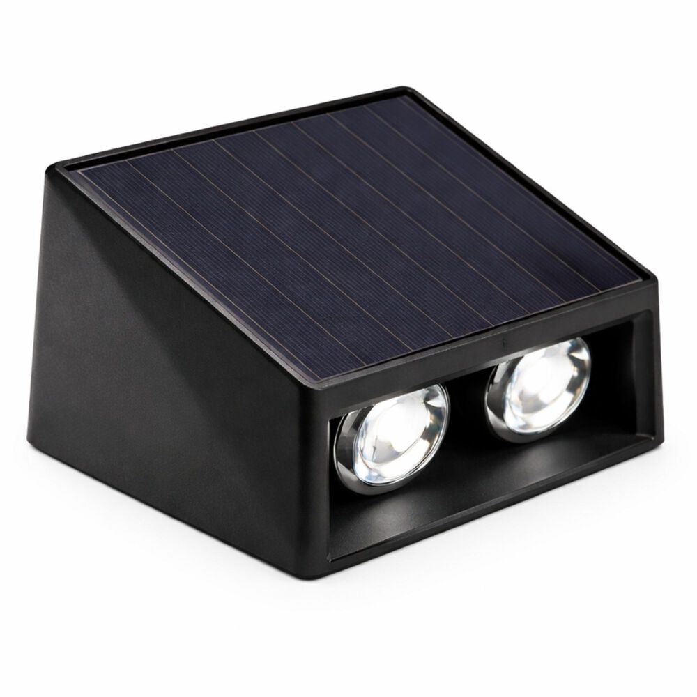 Luminaria Solar De Muro Aplique Cct Bidireccional Exterior image number 0.0