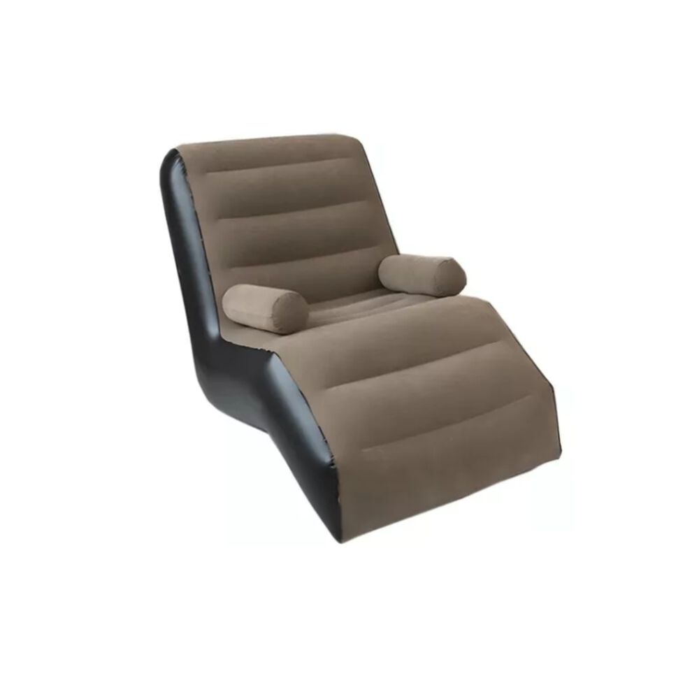 Sof&aacute; Sill&oacute;n Silla Puff Inflable Apoya Brazos Tumbona Camping image number 6.0