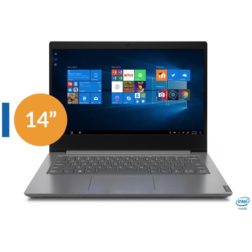 Notebook 14" Lenovo V14 IGL / Intel Celeron / 4 GB RAM / Integrated Intel UHD / 256 GB SSD image number 0.0