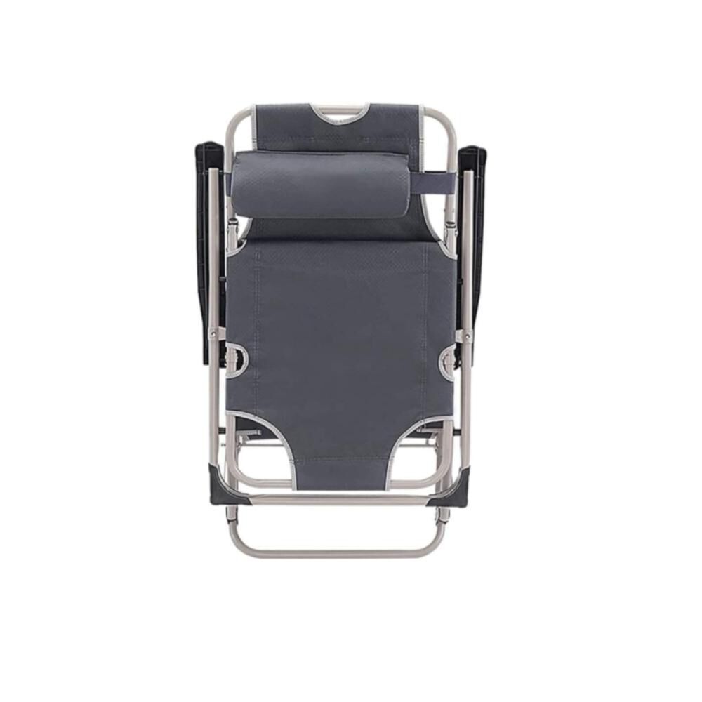 Silla De Camping Plegable Cama Reclinable Reposera Portátil image number 15.0