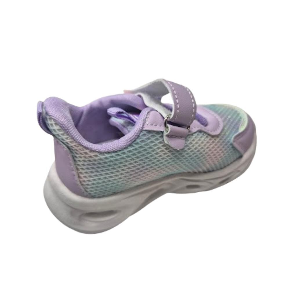 Zapatilla Urbana Luces Ni&ntilde;a Lila image number 1.0