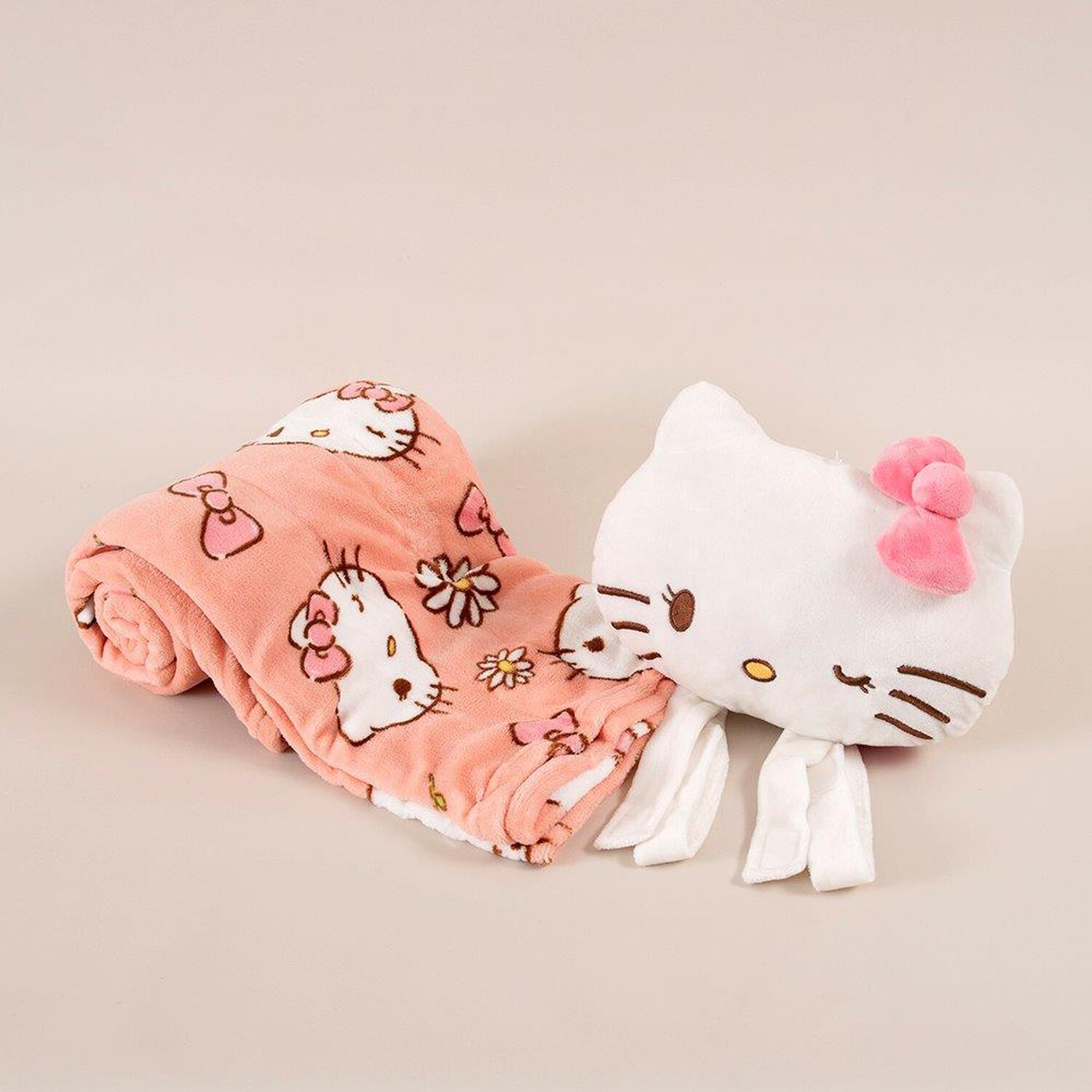 Manta Cojin 3d 127x152 Cms Hello Kitty image number 1.0
