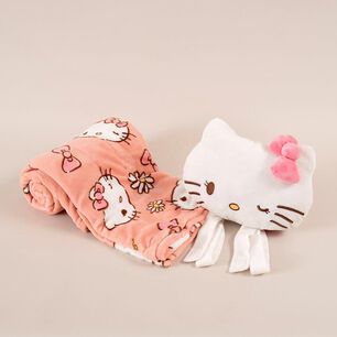 Manta Cojin 3d 127x152 Cms Hello Kitty
