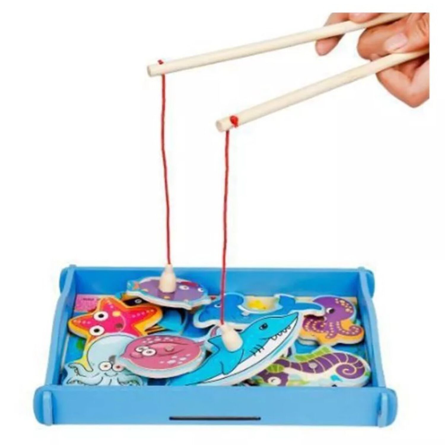 Juguete De Madera Pesca Milagrosa Montessori image number 2.0