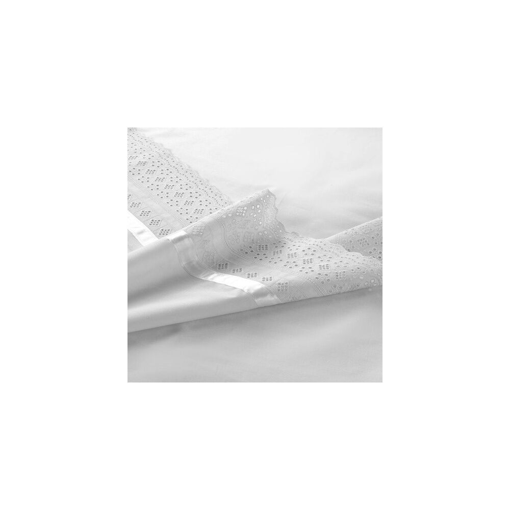 Sabana Andes 144 Hilos Broderie Blanco 2 Plaza image number 1.0