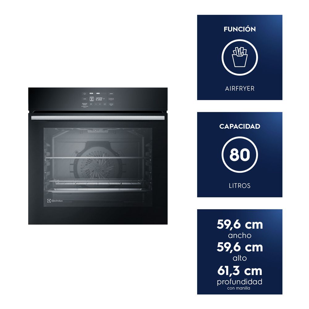 Horno Empotrable El&eacute;ctrico 80l Air Fryer Perfectcook360 Oe8ea image number 1.0