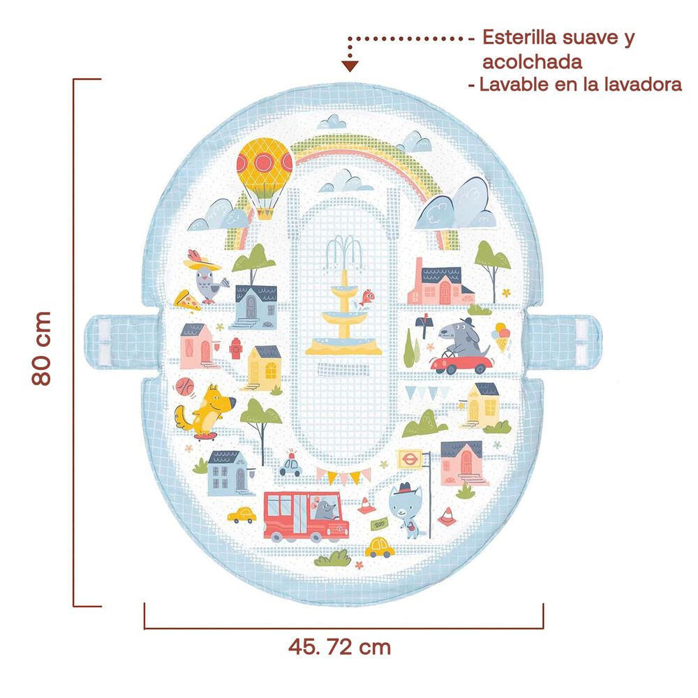 Gimnasio Interactivo Beb&eacute;s Urban Gymotion Lay To Sit-up Play Yookidoo image number 5.0