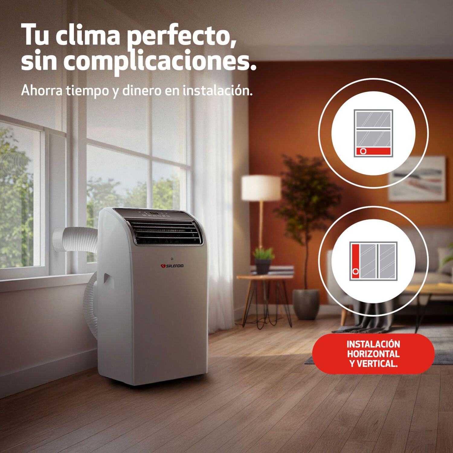 Aire Acondicionado Port&aacute;til 12000 Btu Wi Fi Splendid image number 9.0
