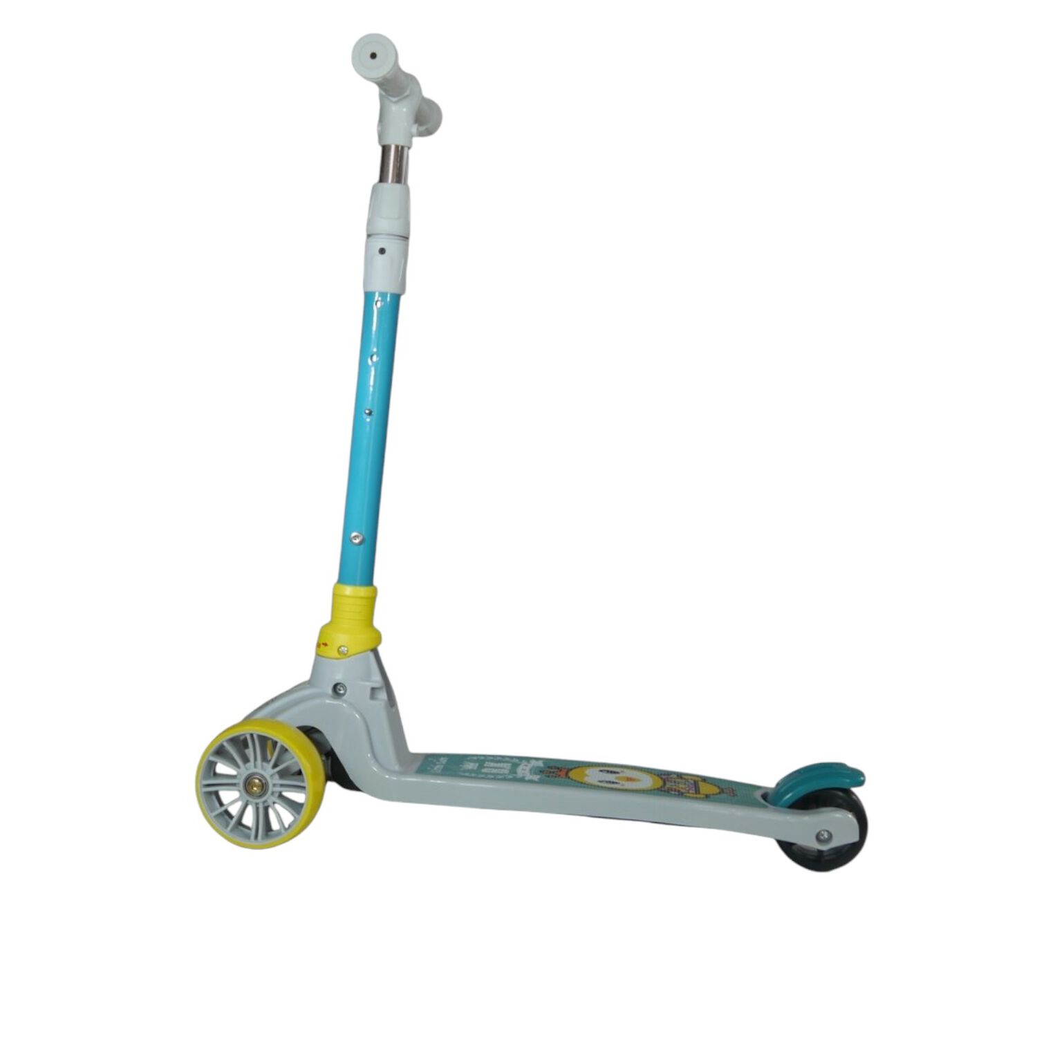 Scooter Monopat&iacute;n Ni&ntilde;os Gris Verde image number 4.0